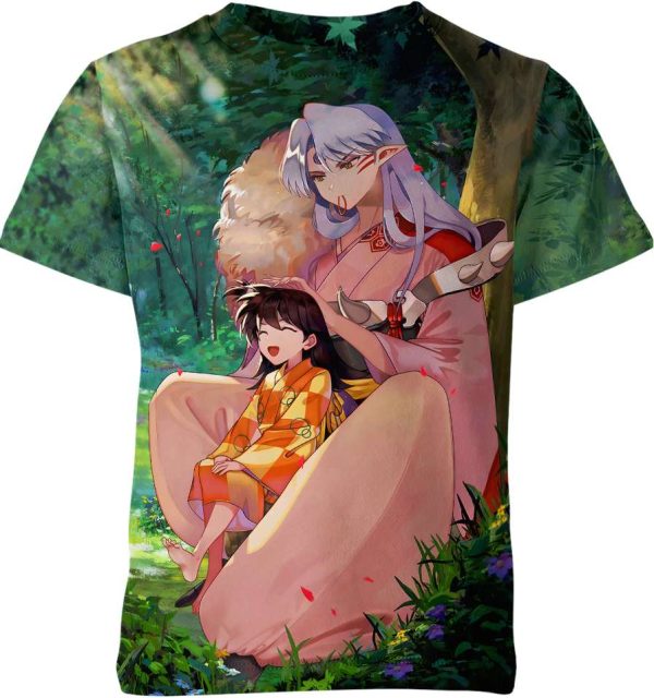 Rin And Sesshomaru Inuyasha Shirt Jezsport.com