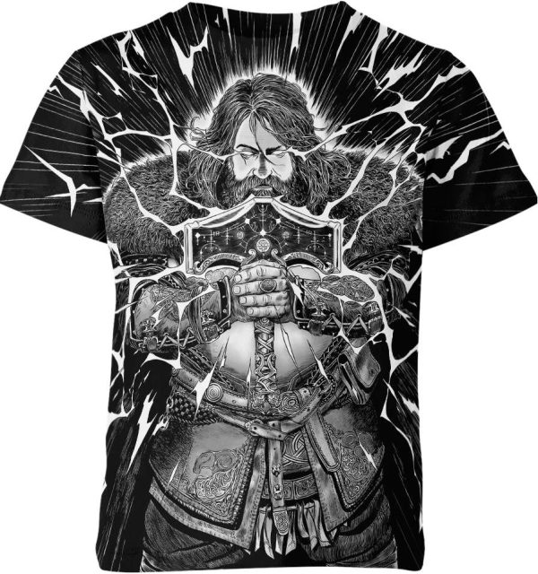 Thor From God Of War Shirt Jezsport.com