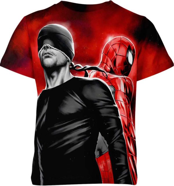 Daredevil & Spider Man Shirt Jezsport.com