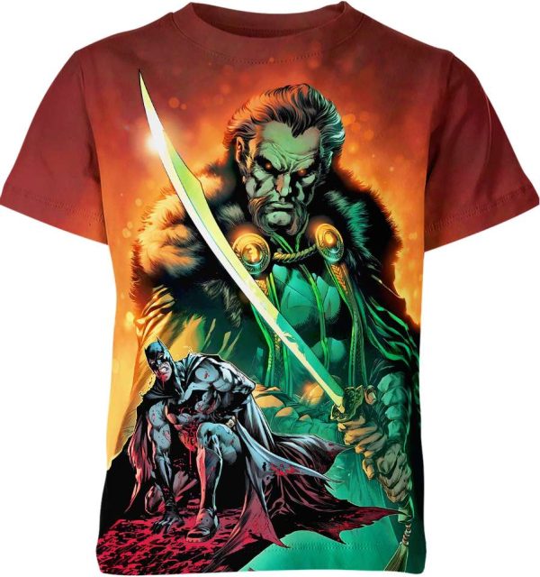 Batman Vs Ra?S Al Ghul Shirt Jezsport.com