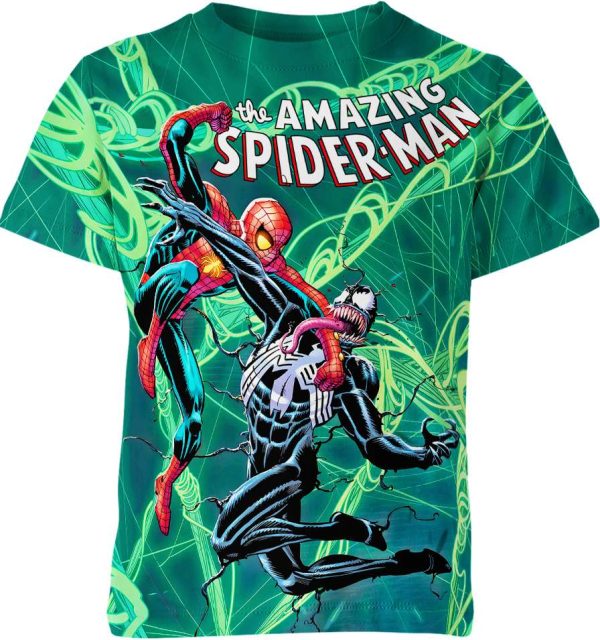 Spider Man Vs Venom Shirt Jezsport.com