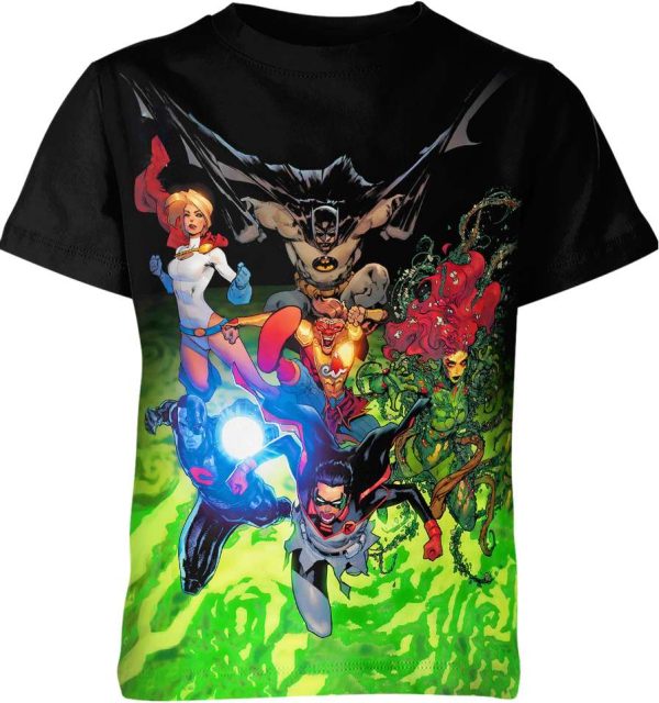 New Dc Heros Team Up Shirt Jezsport.com