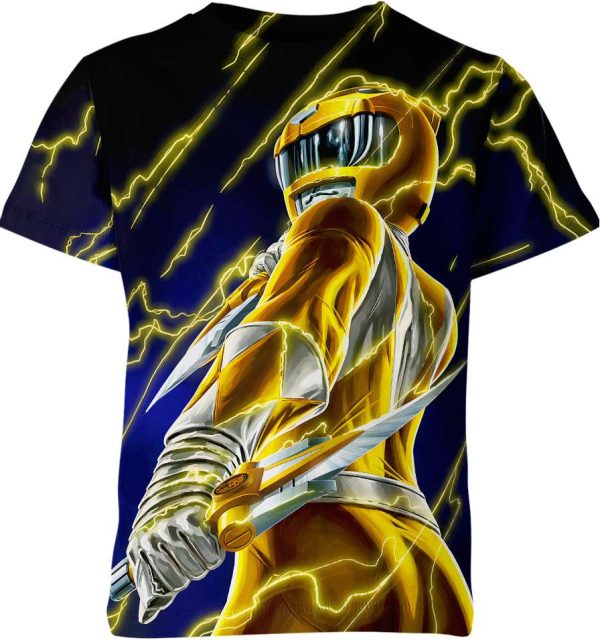 Yellow From Power Ranger Shirt Jezsport.com