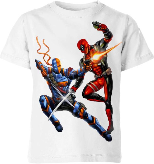 Deadpool Vs Deathstroke Shirt Jezsport.com