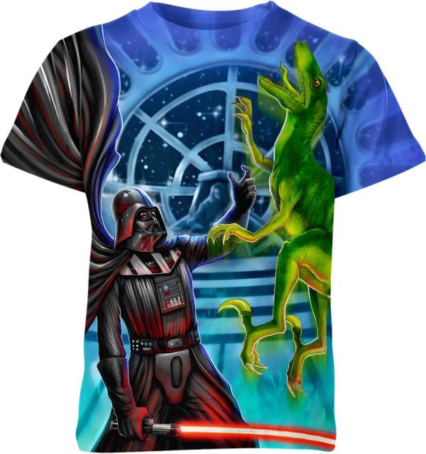 Darth Vader X Velociraptor Shirt Jezsport.com