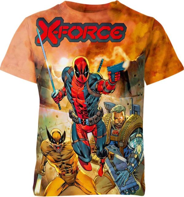 Deadpool X Wolverine X Cable Shirt Jezsport.com