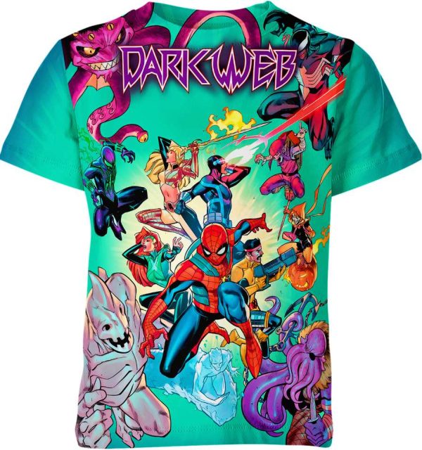 Spider-Man X X-Men Shirt Jezsport.com