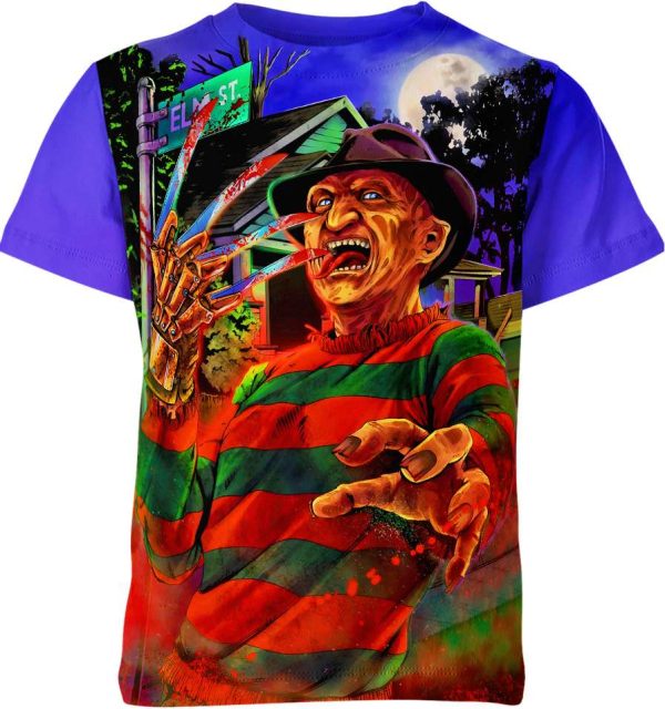 Freddy Krueger From A Nightmare On Elm Street Shirt Jezsport.com