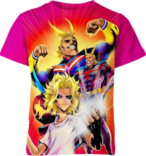 All Might From My Hero Academia Shirt Jezsport.com