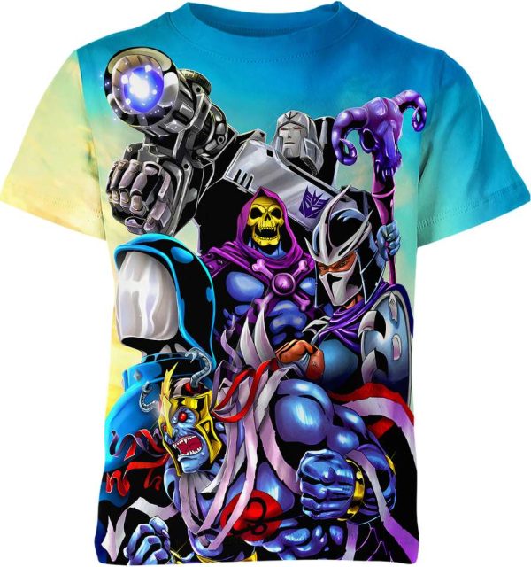 Alliance Of 80'S Villains Shirt Jezsport.com