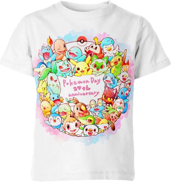 Pokemon Day Anniversary Shirt Jezsport.com