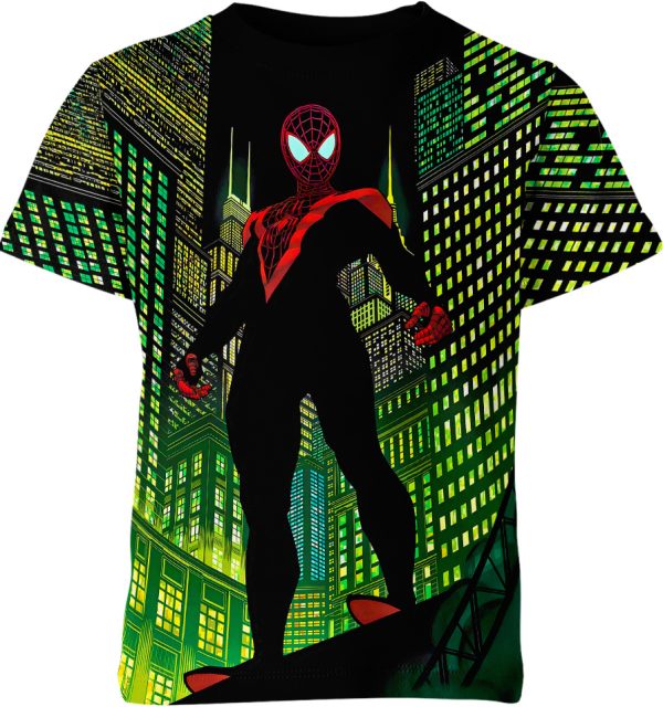 Spider Man Miles Morales Shirt Jezsport.com