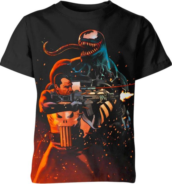 Punisher X Venom Shirt Jezsport.com