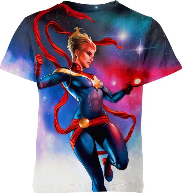 Carol Danvers Captain Marvel Shirt Jezsport.com