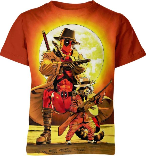 Rocket And Deadpool Shirt Jezsport.com