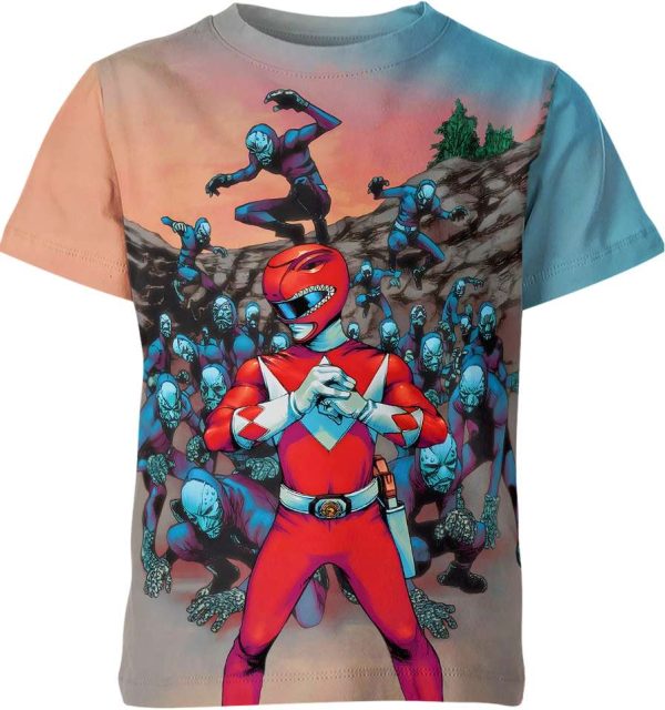 Mighty Morphin Power Rangers Shirt Jezsport.com