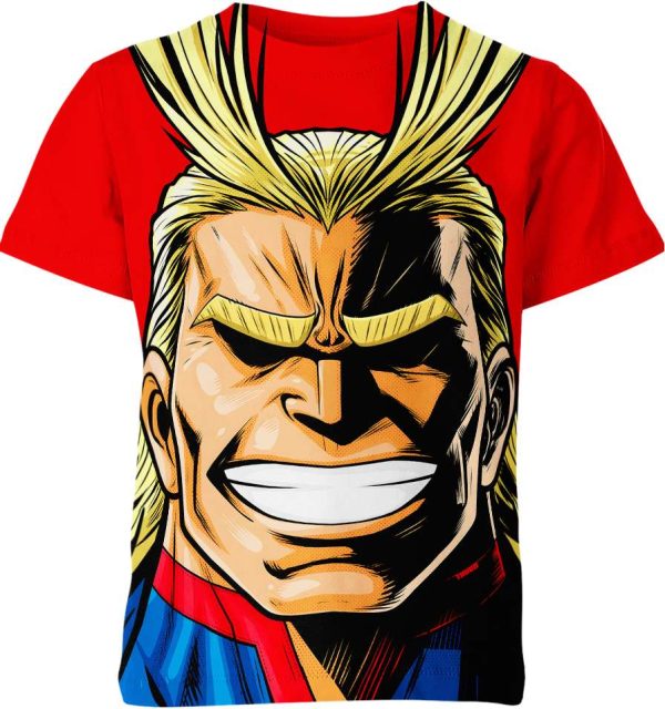 All Might From My Hero Academia Shirt Jezsport.com