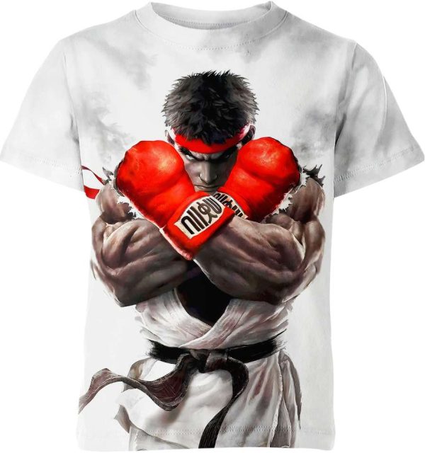 Ryu From Street Fighte Shirt Jezsport.com