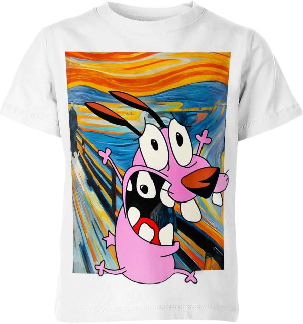 Courage The Cowardly Dog Shirt Jezsport.com