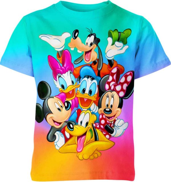 Disney Characters Shirt Jezsport.com