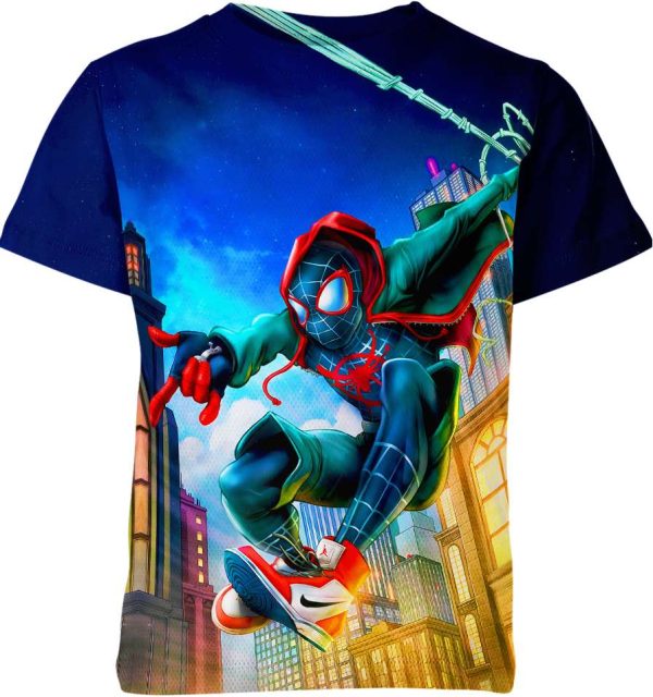 Miles Morales In Spider Man Universe Shirt Jezsport.com