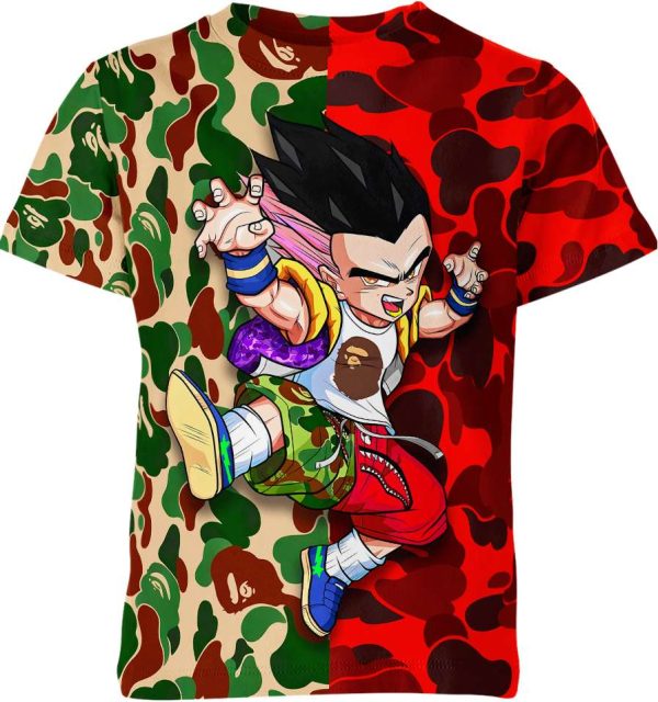 Gotenks X Bape Shirt Jezsport.com