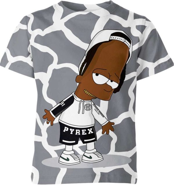 The Simpsons X Rap Icons Simpsonized Shirt Jezsport.com