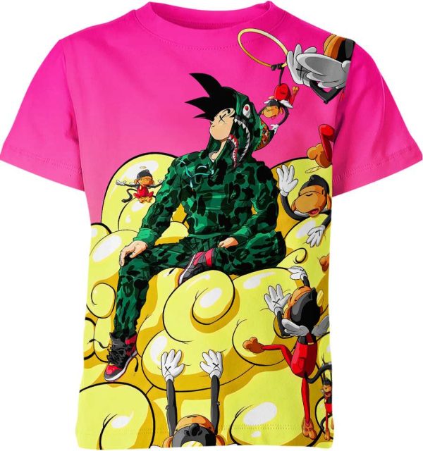 Goku X Bape Shirt Jezsport.com