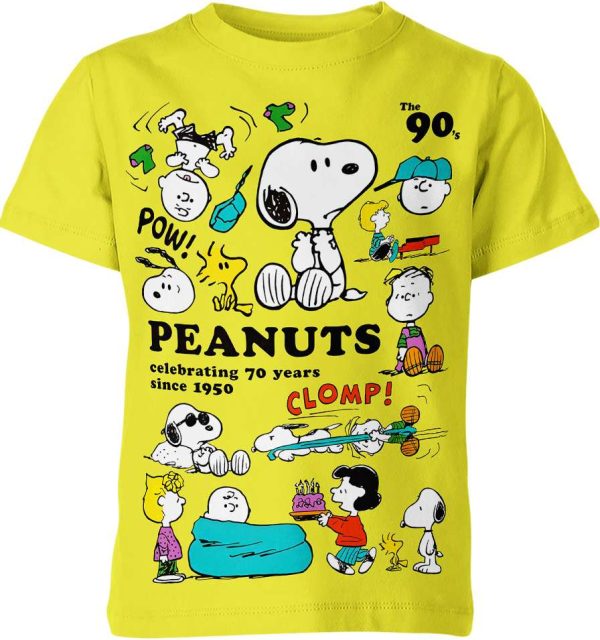 Peanuts Charlie Brown Snoopy Shirt Jezsport.com