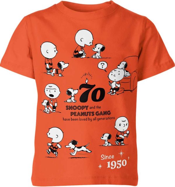 Peanuts Charlie Brown Snoopy Shirt Jezsport.com