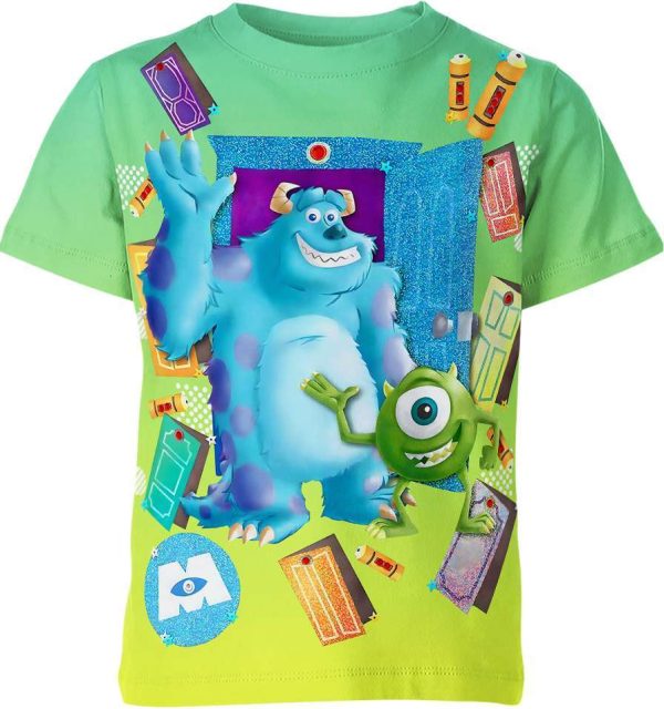 Mike Wazowski X James P. Sullivan From Monster Inc Shirt Jezsport.com