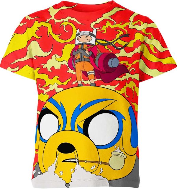 Finn And Jake From Adventure Time Shirt Jezsport.com