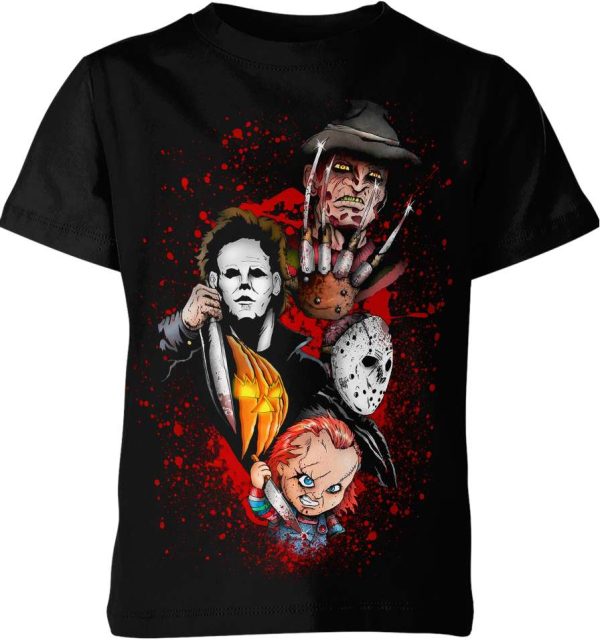 Horror Icons Shirt Jezsport.com