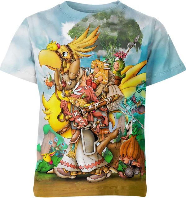 Legend Of Mana Characters Shirt Jezsport.com