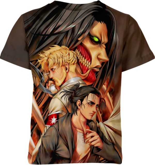 Eren Yeager From Attack On Titan Shirt Jezsport.com