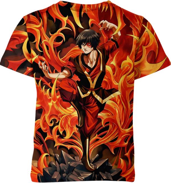 Zuko From Avatar The Last Airbender Shirt Jezsport.com