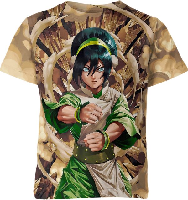 Toph Beifong From Avatar The Last Airbender Shirt Jezsport.com