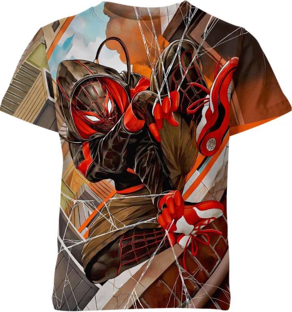 Miles Morales In Spider Man Universe Shirt Jezsport.com