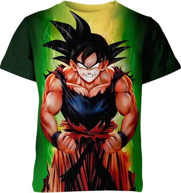 Son Goku From Dragon Ball Z Shirt Jezsport.com