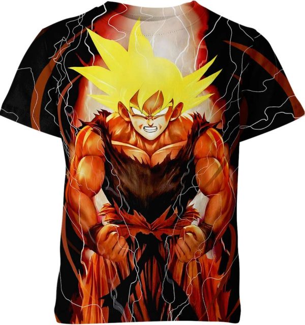 Son Goku From Dragon Ball Z Shirt Jezsport.com