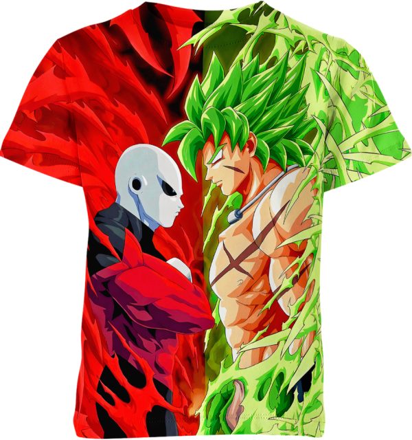 Jiren Vs Broly From Dragon Ball Z Shirt Jezsport.com