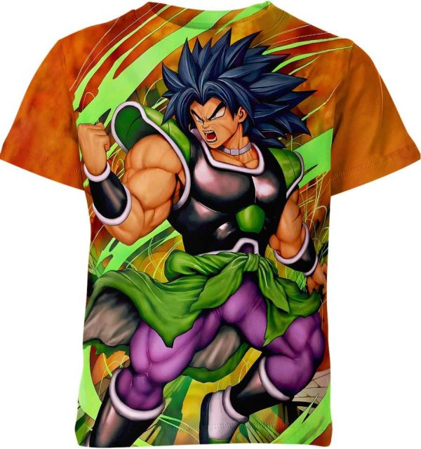 Broly From Dragon Ball Z Shirt Jezsport.com