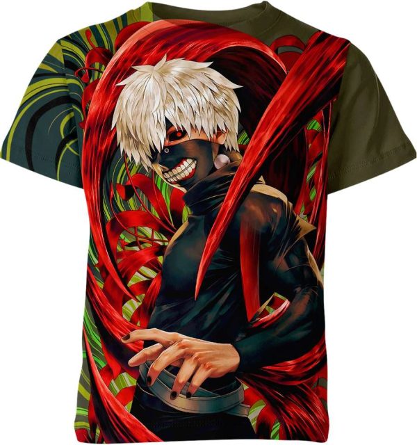 Ken Kaneki From Tokyo Ghoul Shirt Jezsport.com