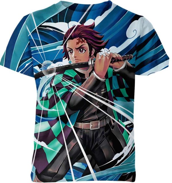 Tanjiro Kamado From Demon Slayer Shirt Jezsport.com