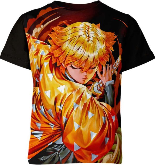 Zenitsu Agatsuma From Demon Slayer Shirt Jezsport.com