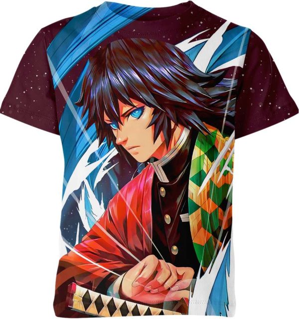 Giyu Tomioka From Demon Slayer Shirt Jezsport.com