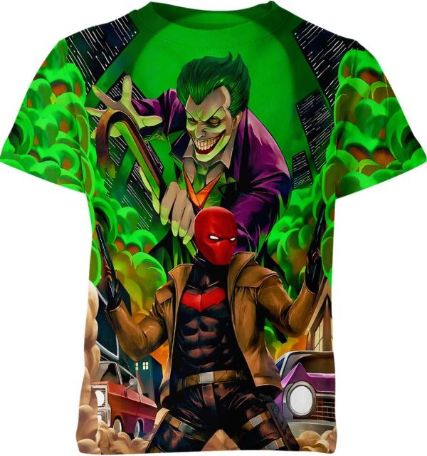 Red Hood And Joker Shirt Jezsport.com