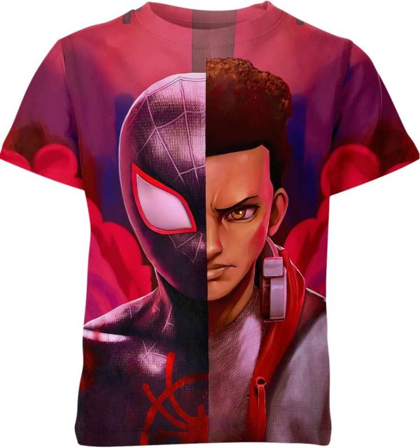 Miles Morales In Spider Man Universe Shirt Jezsport.com