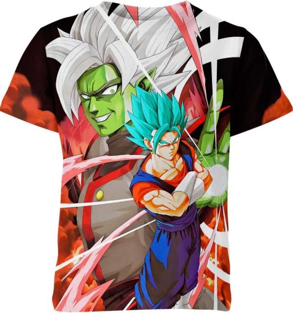 Zamasu And Vegito From Dragon Ball Z Shirt Jezsport.com