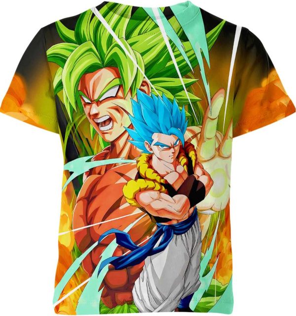 Broly And Gogeta From Dragon Ball Z Shirt Jezsport.com